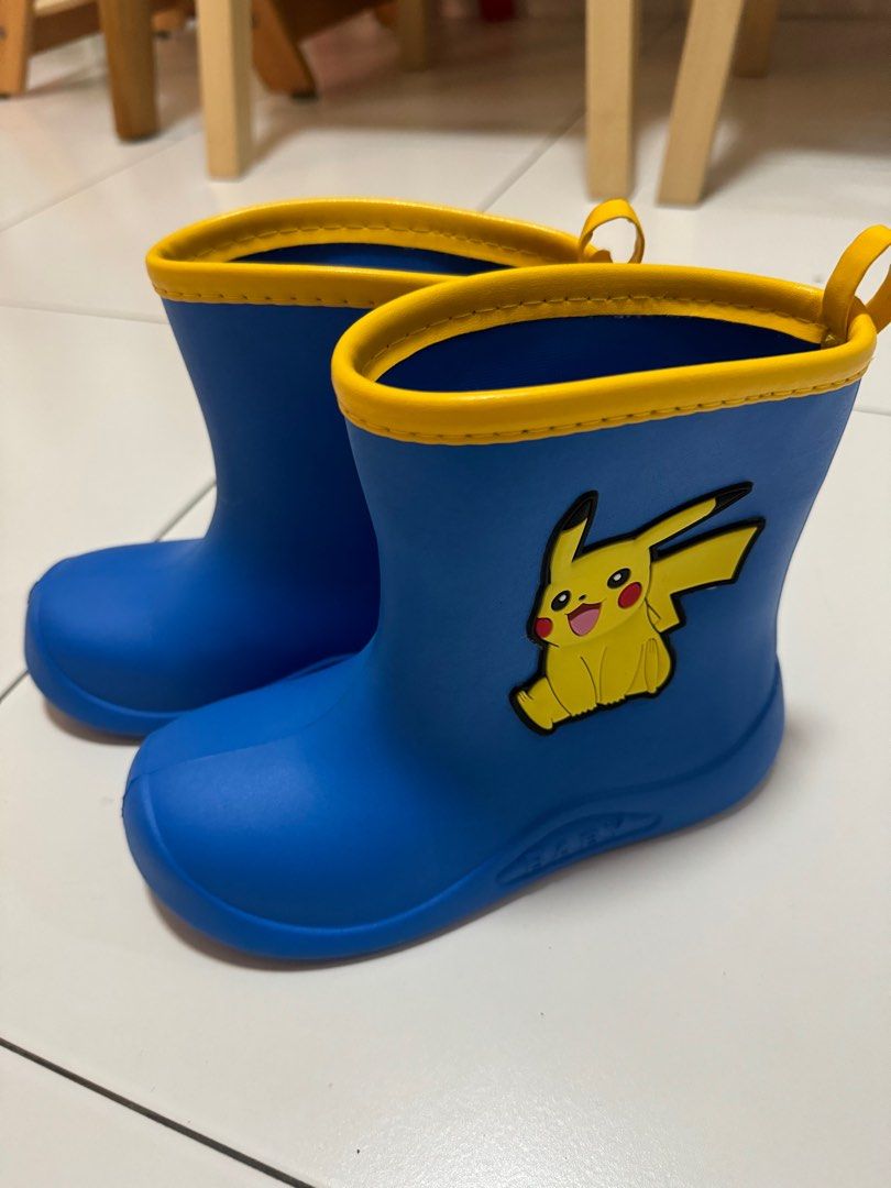 Pokemon rain boots store