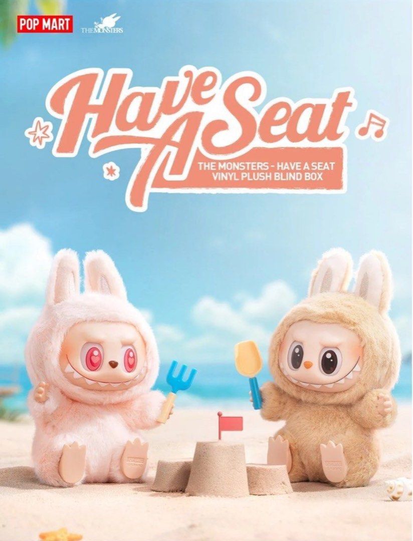 LABUBU THE MONSTER Have A Seat ぬいぐるみ 4箱 LABUBU THE MONSTERS