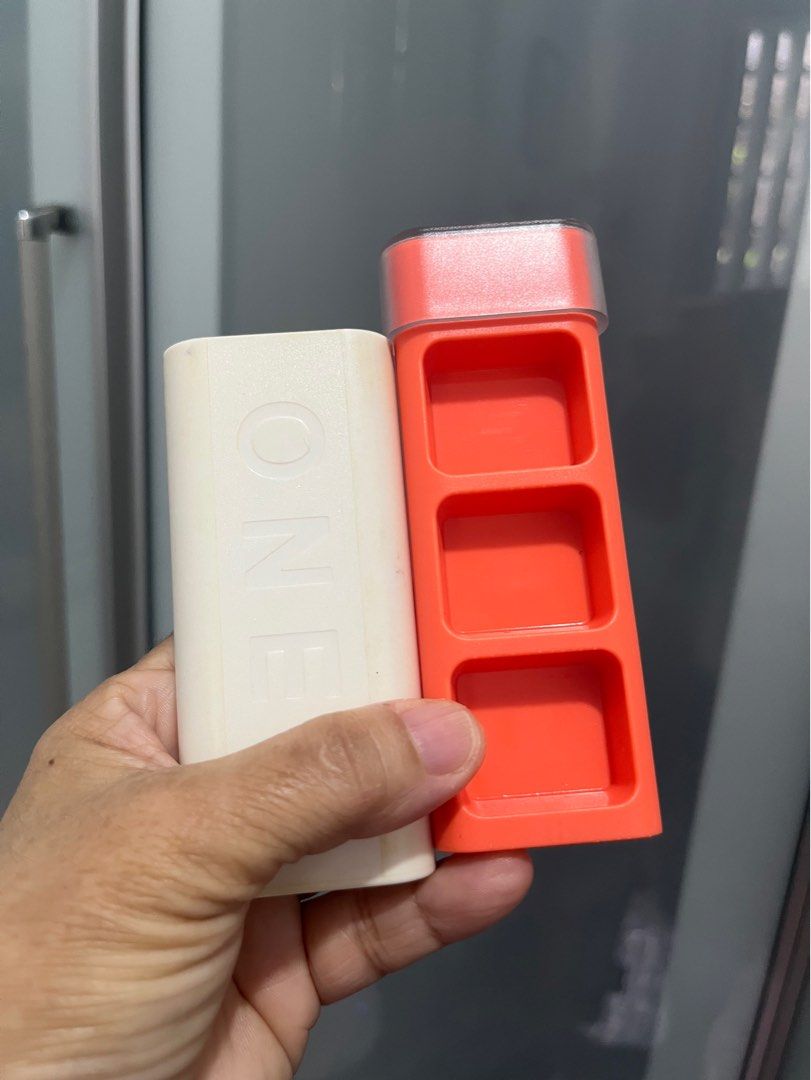 Portable One Day Medicine/Pill Box (Category: Medical Supplies & Tools) located in Marikina City. Submitted by lay_away_ok (Listing ID 1322051158, Image 1). Description: Flaw discoloration only .