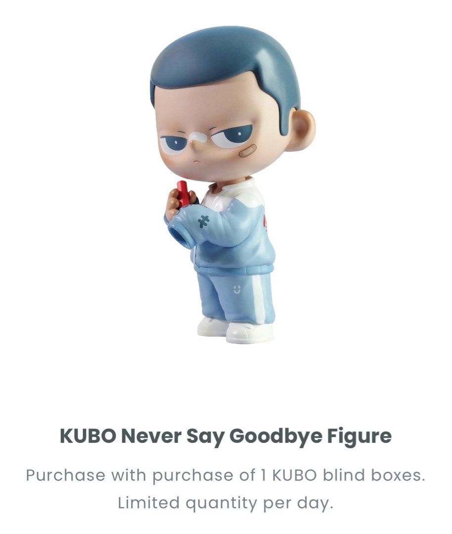 🔥PTS 2024 Exclusive🔥 KUBO Never Say Goodbye Figure