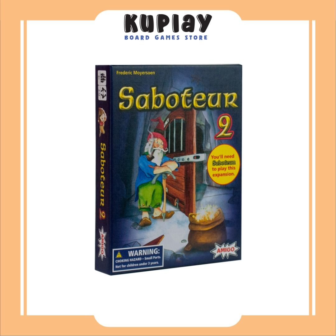 Saboteur 2 (Original) Hidden Role and Exploration board game | Made by ...