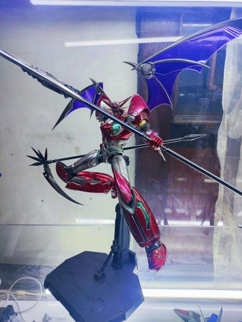 Shin Getter Metallic Version CCS Toys (Category: Figurines & Statues) located in Manila. Submitted by eizen20 (Listing ID 1322140842, Image 2). Description: threezero robo-dou shin getter metallic version 🔥Authentic No Issue complete accessories with Box and Clamshell🔥 Height: 10 inches 🔒Fixed Price: 10,000🔒 ⚠️Or trade ONLY sa PGU Rx 78 2 Built no Issue complete with box or Unbuilt⚠️ Loc. Pandacan Manila.