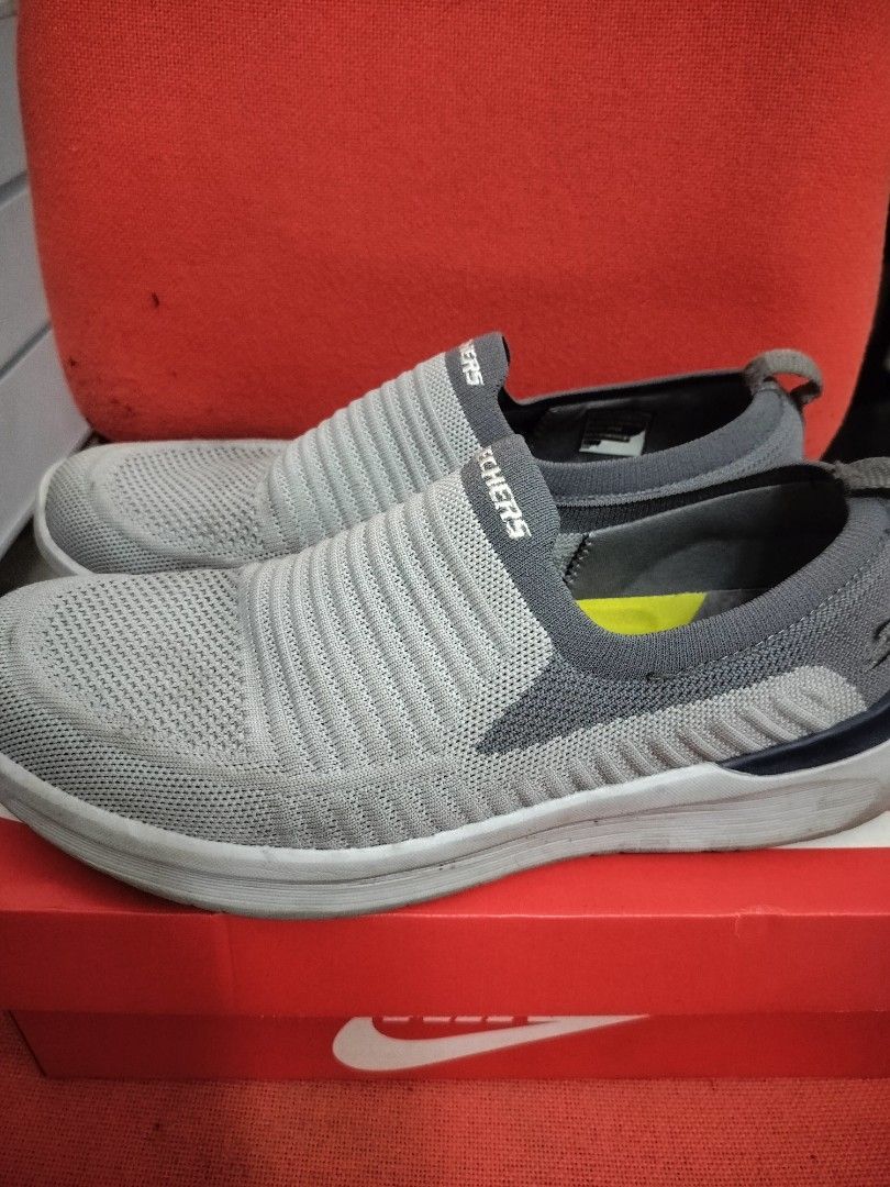 Skechers memory foam no laces shop