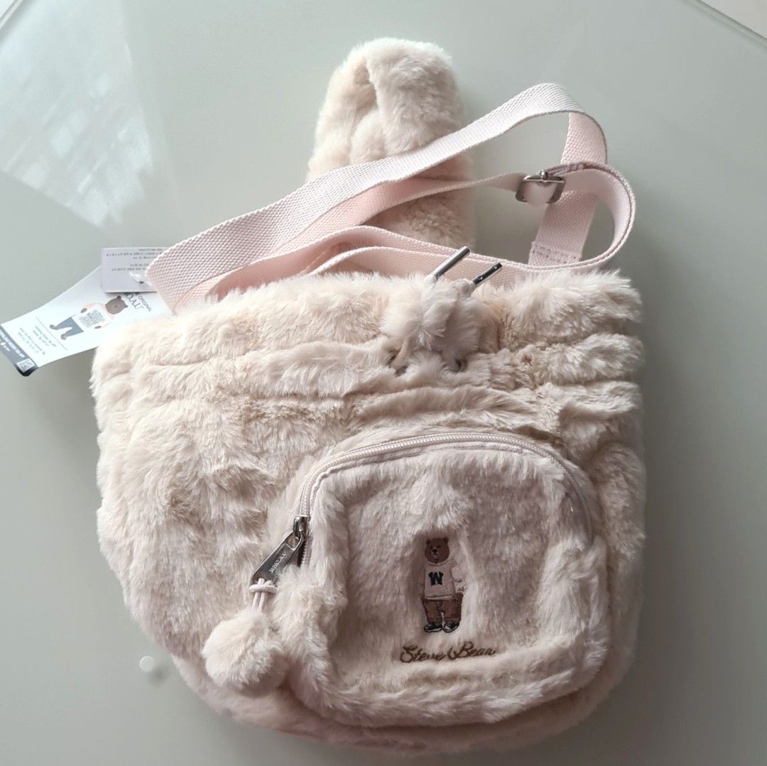 Fluffy sling bag online