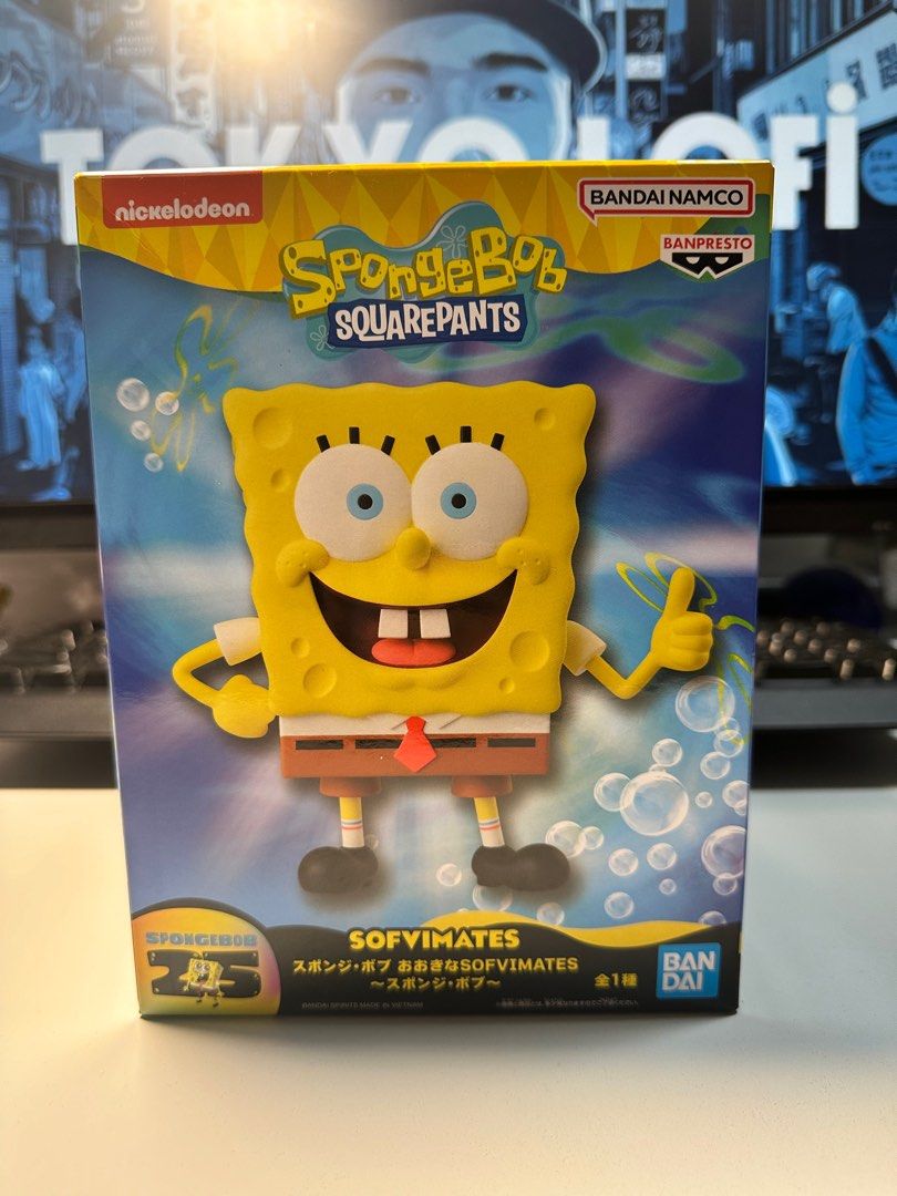 スポンジ・ボブ おおきなSOFVIMATES フィギュア 8体セット BANDAI