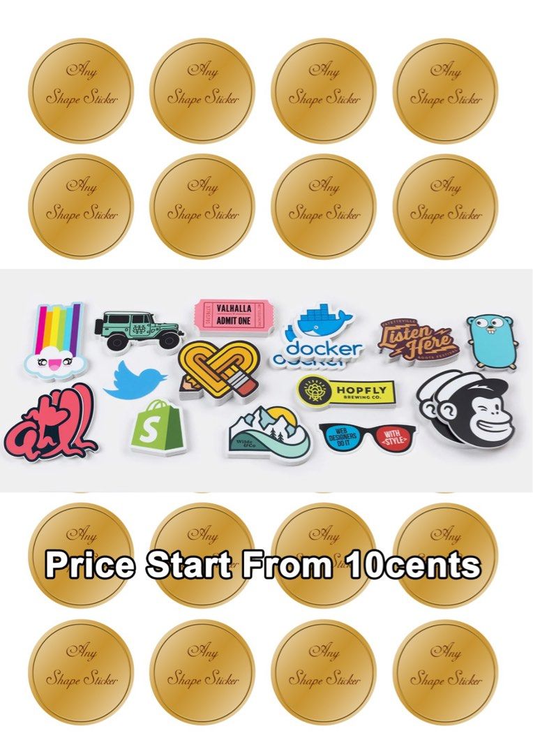 Sticker printing, Hobbies & Toys, Art & Prints on Carousell