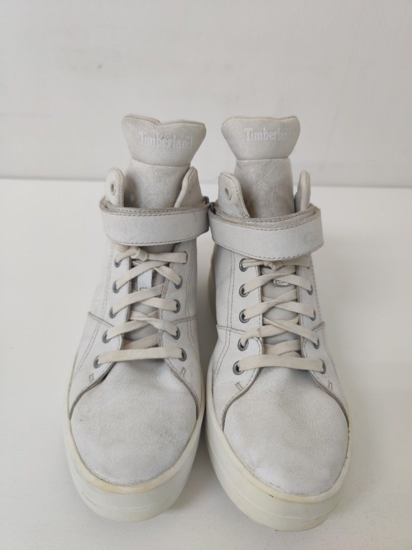 Basket timberland blanche new arrivals
