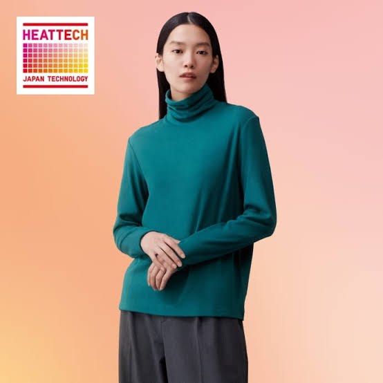 Uniqlo heattech fleece Women s Fashion Tops Longsleeves on Carousell