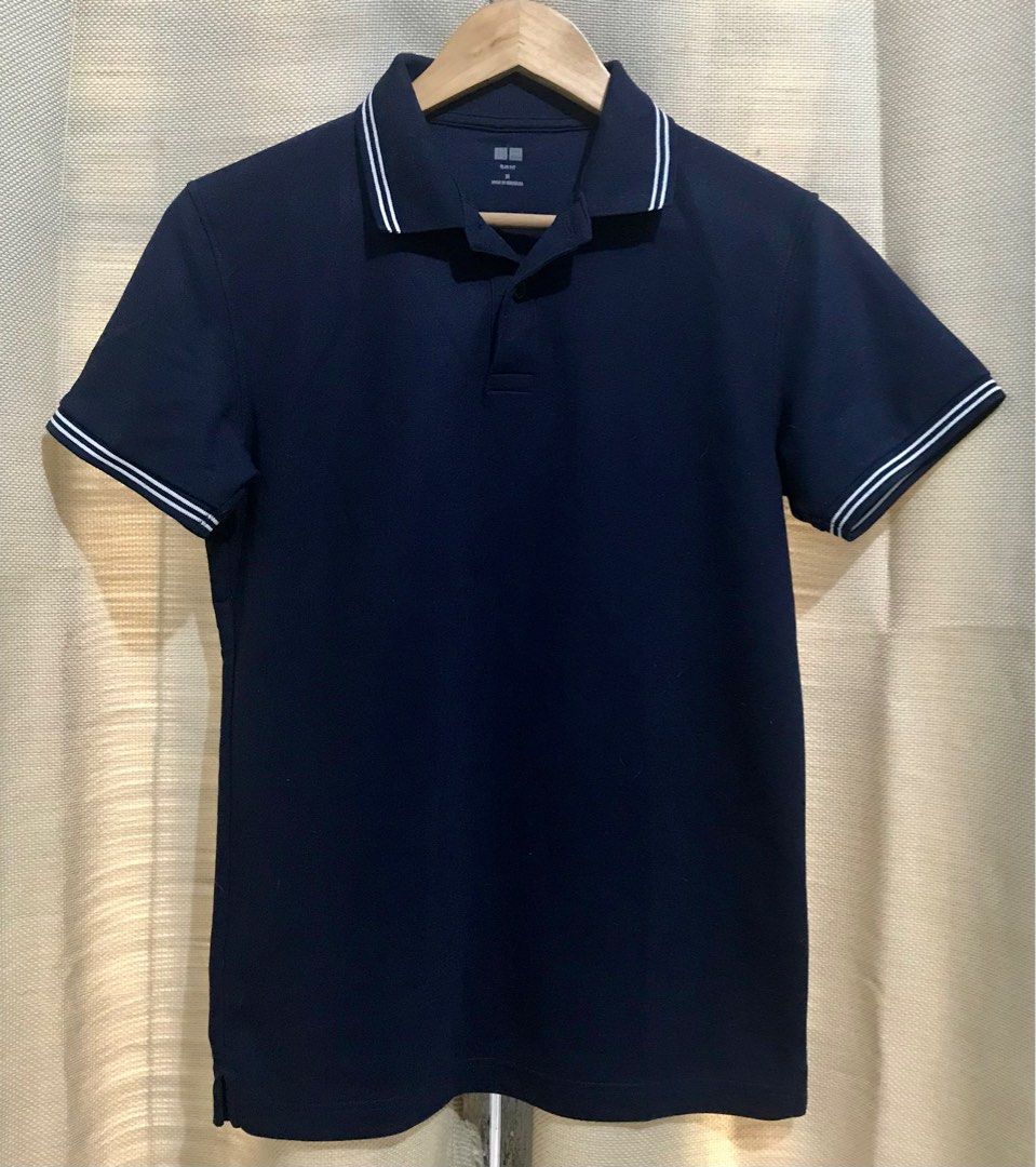 UNIQLO Slim Fit Polo Shirt Women s Fashion Tops Shirts on Carousell