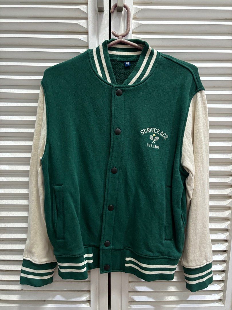 Uniqlo varsity jacket new arrivals