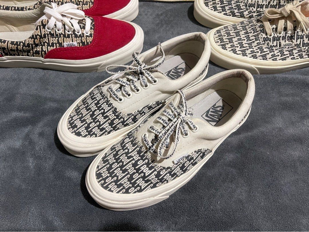 Vans Fear of God Era 95 DX Marshmallows Mallows Women s Fashion Footwear Sneakers on Carousell