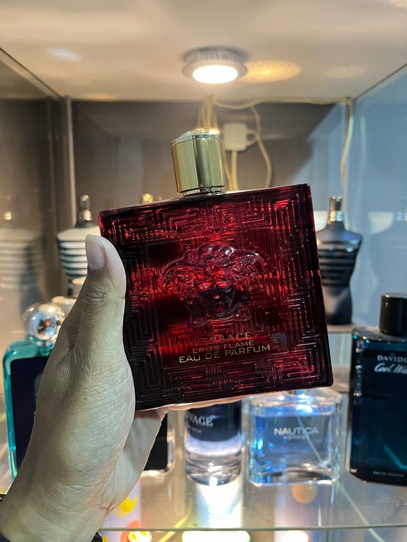 Versace Eros Flame 200ml, Beauty \u0026 Personal Care, Fragrance \u0026 Deodorants on  Carousell
