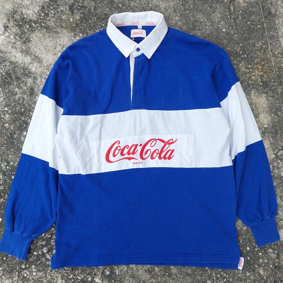 Clothing Coca Cola Rugby Shirt Cola Rugby Shirt Vintage Coca Cola