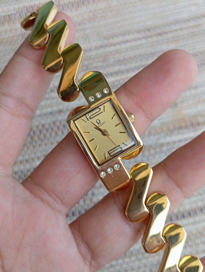 Vintage lucent 23k gold plated