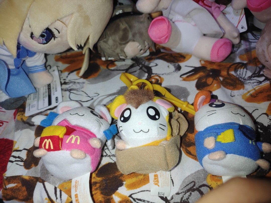 3pcs for 200 Vintage Mcdo Hamtaro Charms Bundle (Category: Character Goods) located in Mamburao. Submitted by rogerhabbitz (Listing ID 1322041358, Image 1). Description: .