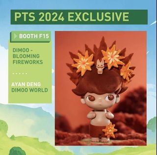 WTS Popmart PTS 2024 Singapore Dimoo Praying for Blooming Exclusive ...
