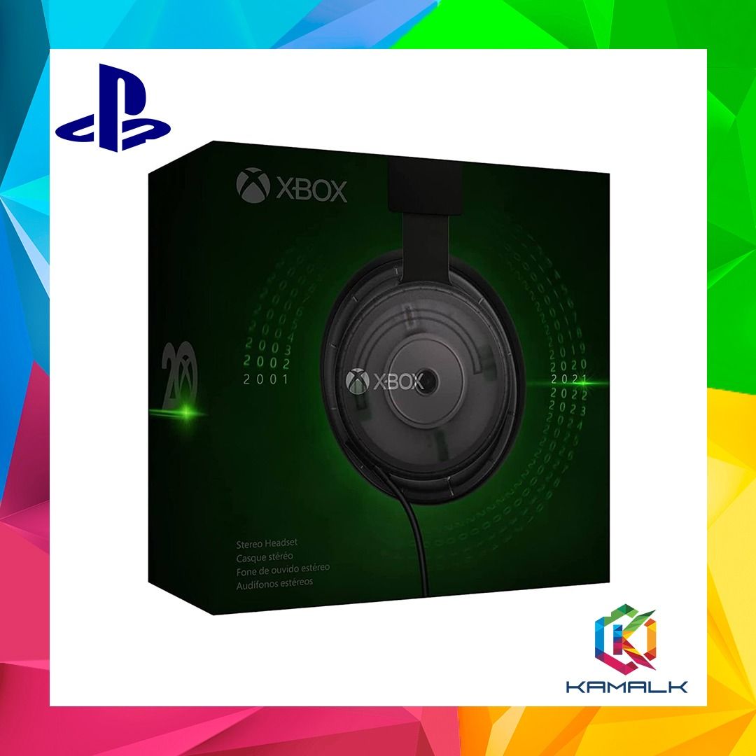 Xbox Official Stereo Headset – 20th Anniversary Special Edition