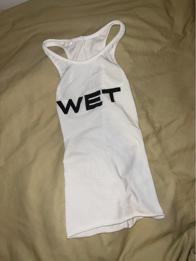 YZY Mowalola WET TANK sample おこる サイズ3 /yeezy
