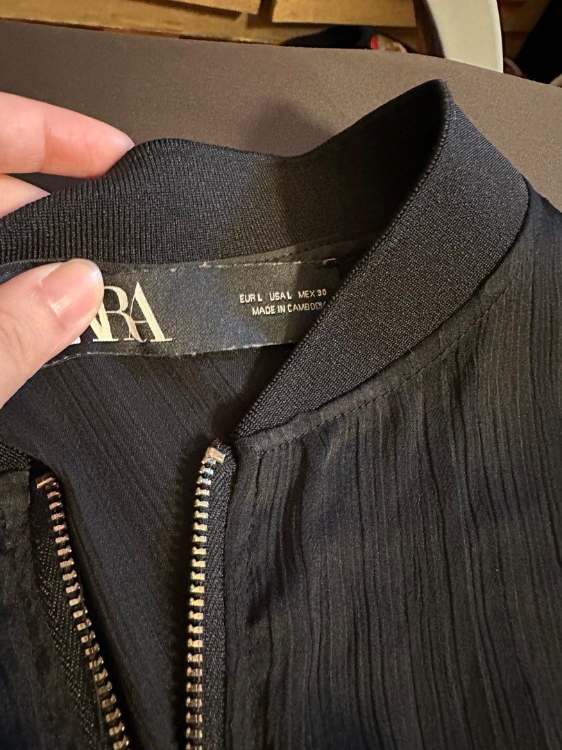 Zara mesh jacket cheap