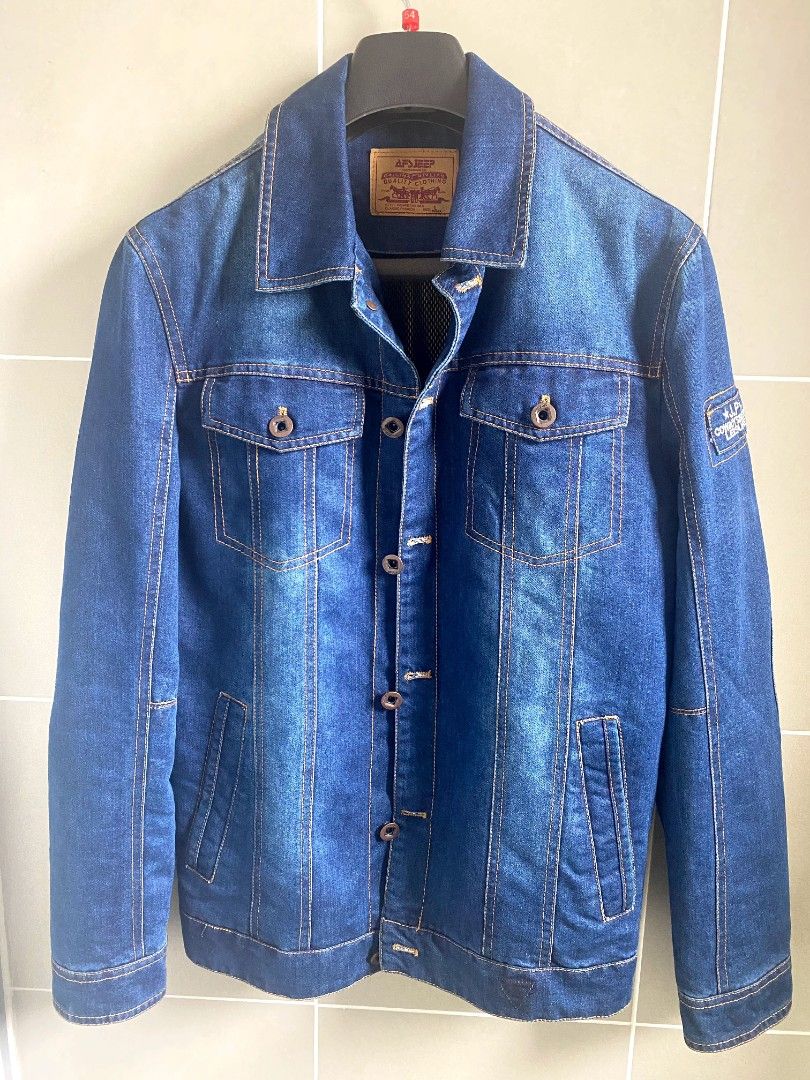 Jeep denim jacket new arrivals