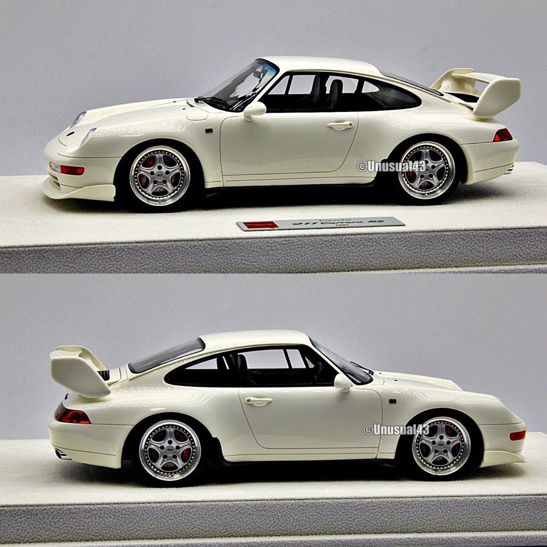 ミニカー　1/18 Porsche 911 (993) Carrera RS 1995 Japan Ver.(ホワイト) [EML095D] 1/18th Porsche 911 (993) Carrera RS 1995 (Japan Verison