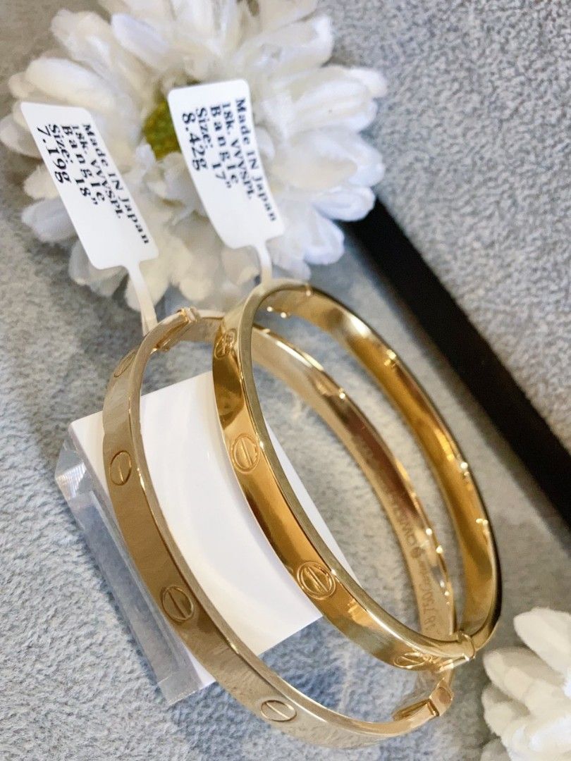 Cartier love bracelet 18k gold price store