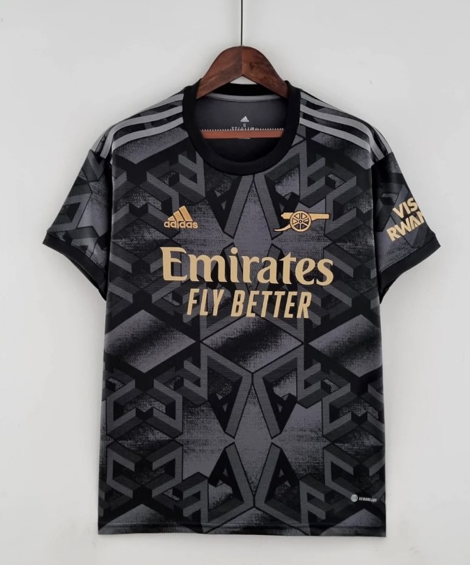 Arsenal 22/23 Away kit アーセナル黒金 22-23 Arsenal Away Kit