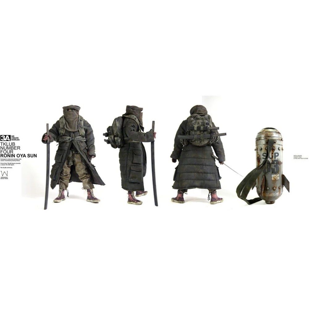 RONIN TK SUN TOMORROW KING ミリタリーフィギュア ❌SOLD❌ ThreeA - Tomorrow King: Ronin TK Sun ○ BIB Lengkap