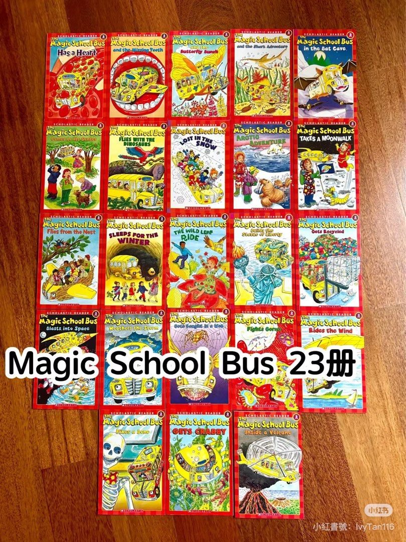 The Magic School Bus 23冊+Harry Potter 5冊