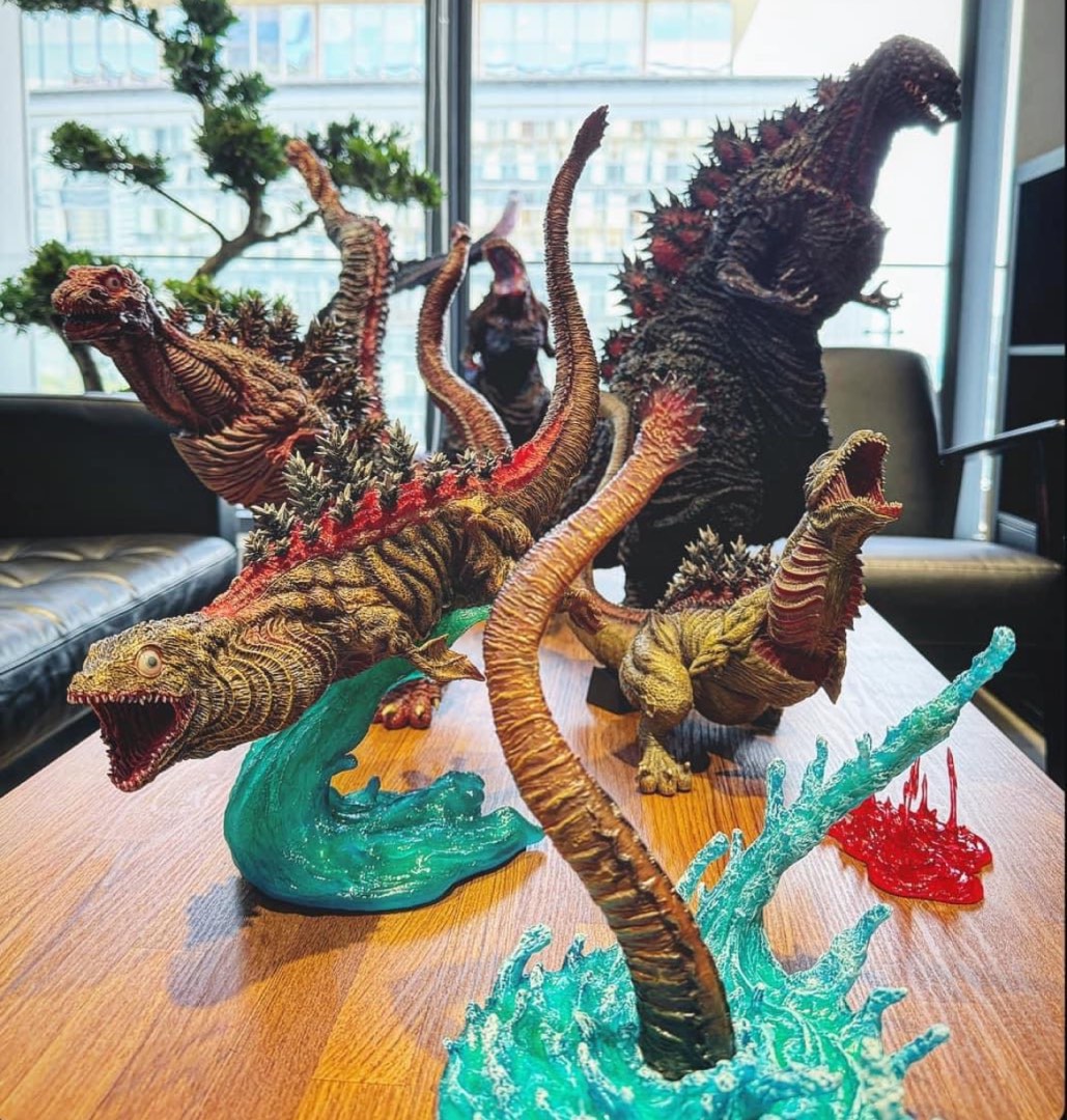 全新 林凱恩 真哥斯拉 shin godzilla 2016 WF 系列 第一型態 第二第三 特典 限定, 興趣及遊戲, 玩具 & 遊戲類 ...
