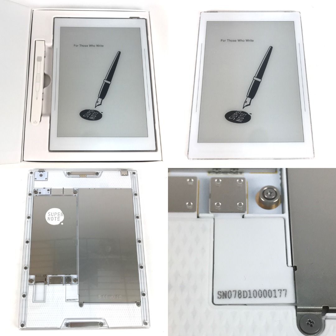 Supernote A6 X2 Nomad ホワイト ペン＋カバーセット Supernote Nomad