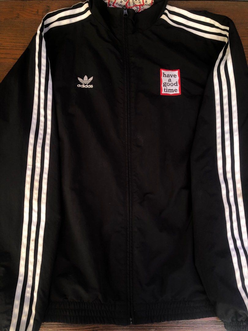Adidas x Have A Good Time Track top reversible