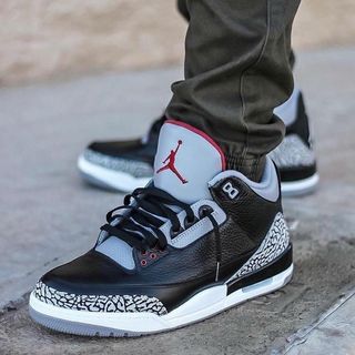 100 affordable jordan 3 black cement For Sale Sneakers Carousell Singapore