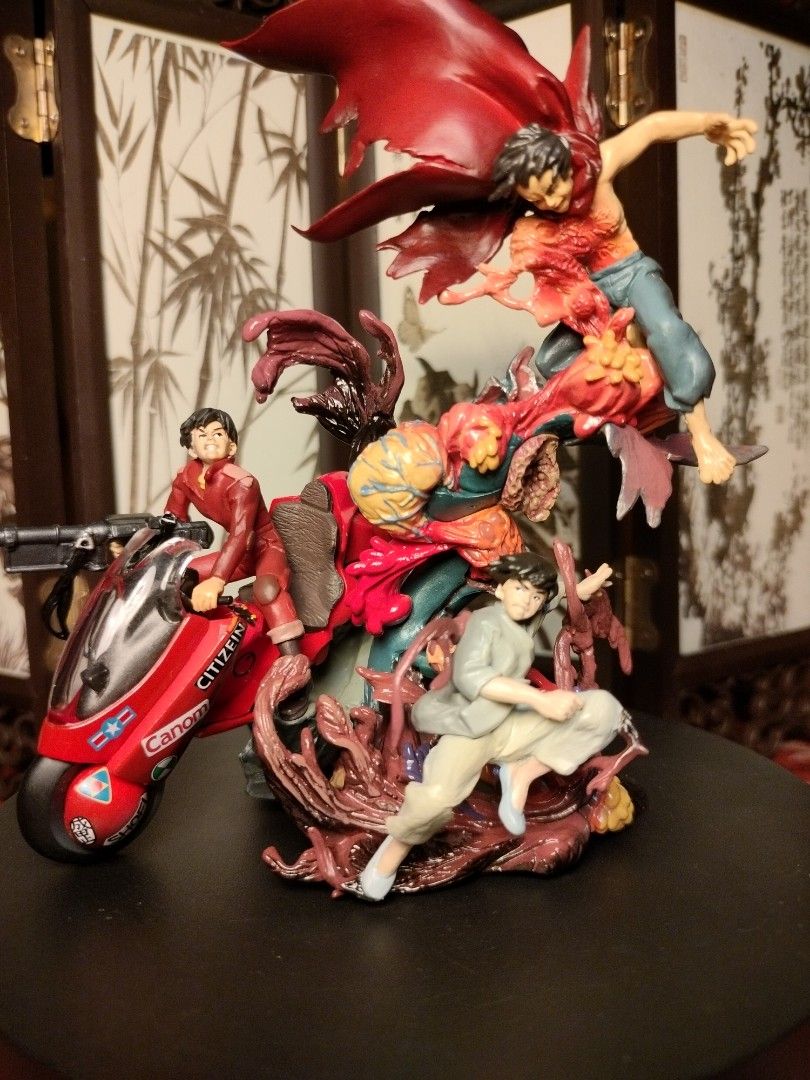 AKIRA DIORAMA SET KAIYODO (Category: Figurines & Statues) located in Iloilo. Submitted by midori_toys (Listing ID 1322318628, Image 1). Description: AKIRA SET DIORAMA KAIYODO MINI Q FIGURES HARD TO COMPLETE AUTHENTIC.