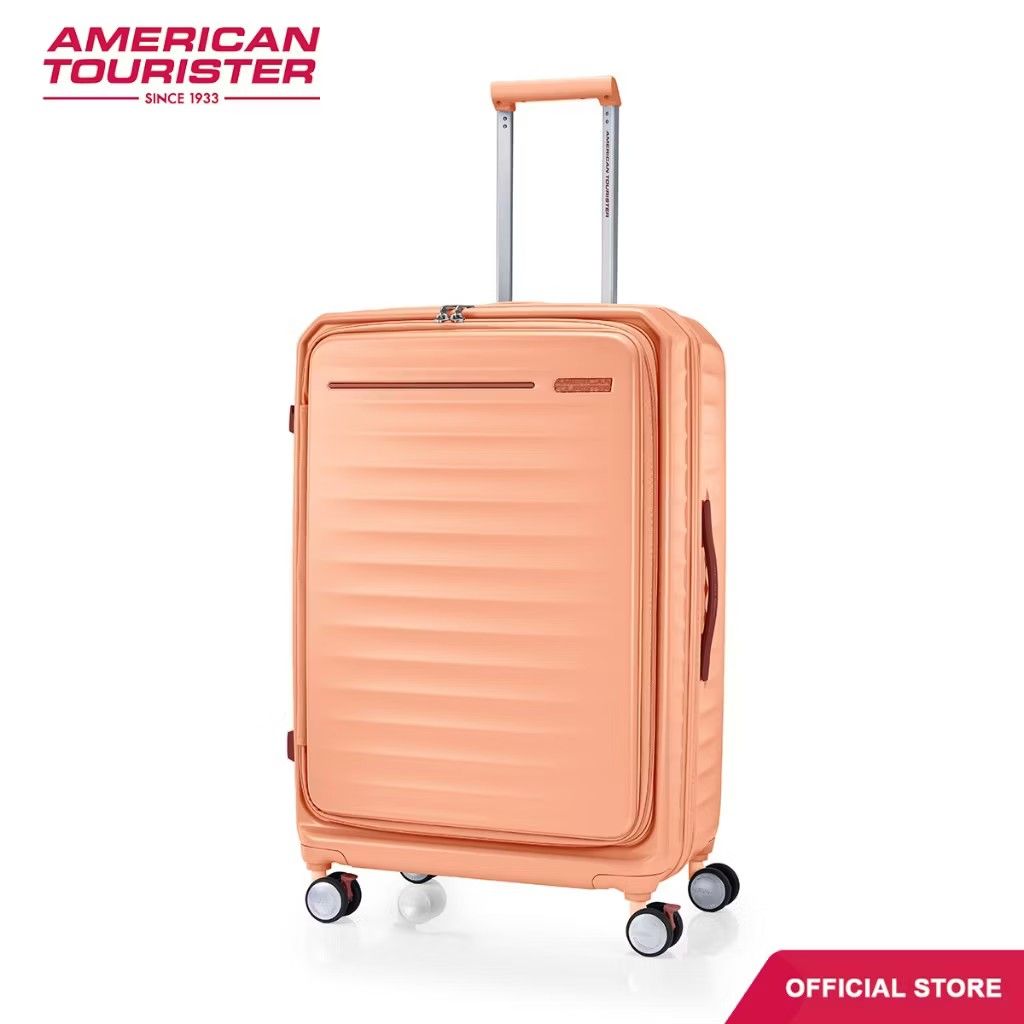 American Tourister Frontec Spinner 54 19 68 25 75 28 Hobbies Toys Travel Luggage on Carousell