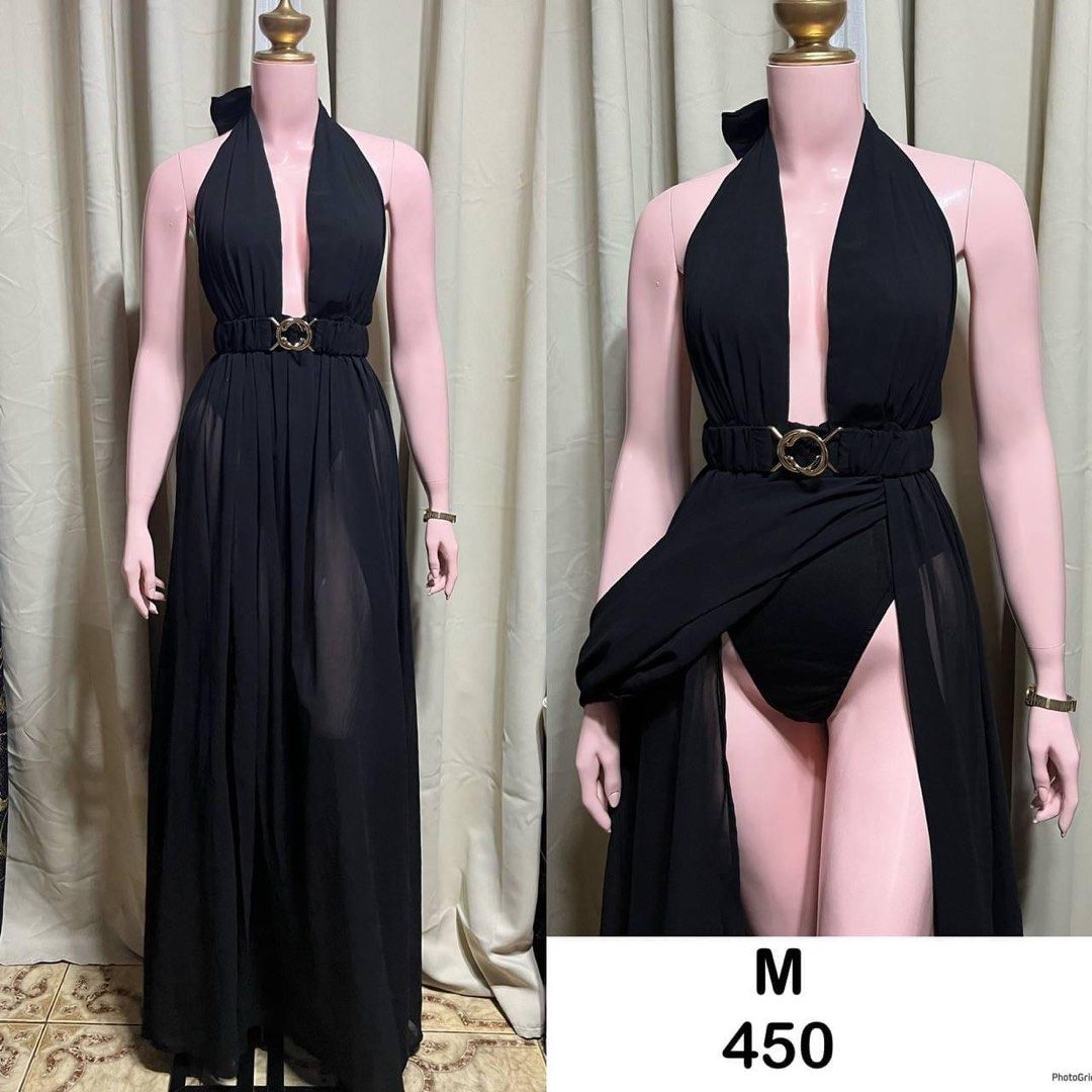Black Sexy Revealing Dress, Women's Fashion, Dresses & Sets, Dresses on  Carousell