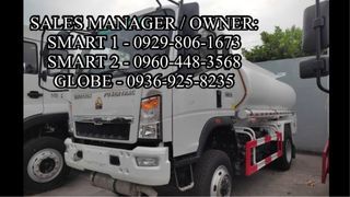 Brand new 8000 liters (4kl-4kl) Fuel tanker truck 6wheeler SINOTRUK HOMAN H3 130hp 4x2 euro2 and more brandnew 8kl 8 kl 