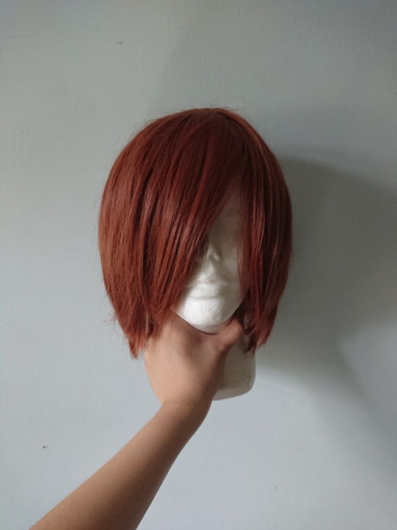 Brown short wig cosplay cheap