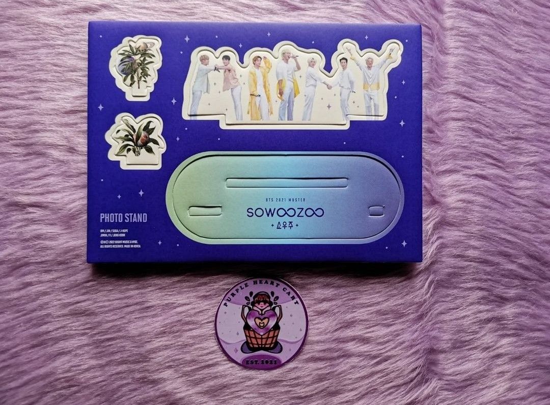 BTS 2021 MUSTER DVD UNSEALED (SOWOZOO) (Category: CDs & DVDs) located in Makati City. Submitted by phc19 (Listing ID 1322345763, Image 3). Description: 👀 PLEASE BASAHIN MUNA MAIGI BAGO MAGTANONG.👀 ❗ UNSEALED ❗ COMPLETE INCLUSIONS EXCEPT PC ❗ NO PREVIOUS OWNER 📝 CLICK THE LINK BELOW TO ORDER ⬇️ 🔗 https://linktr.ee/purpleheartcart 🚫 NO HAGGLING / LOWBALLING OF PRICES. PRICES ARE FIXED. 🚫 NO COD 🚫 NO RUSH SHIPPING ✨ ONHAND AND OFFICIAL ✨ FLAW