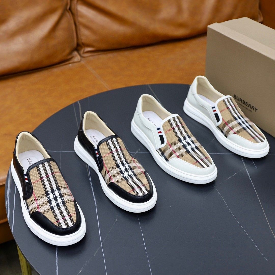 Burberry shoes vans cheap