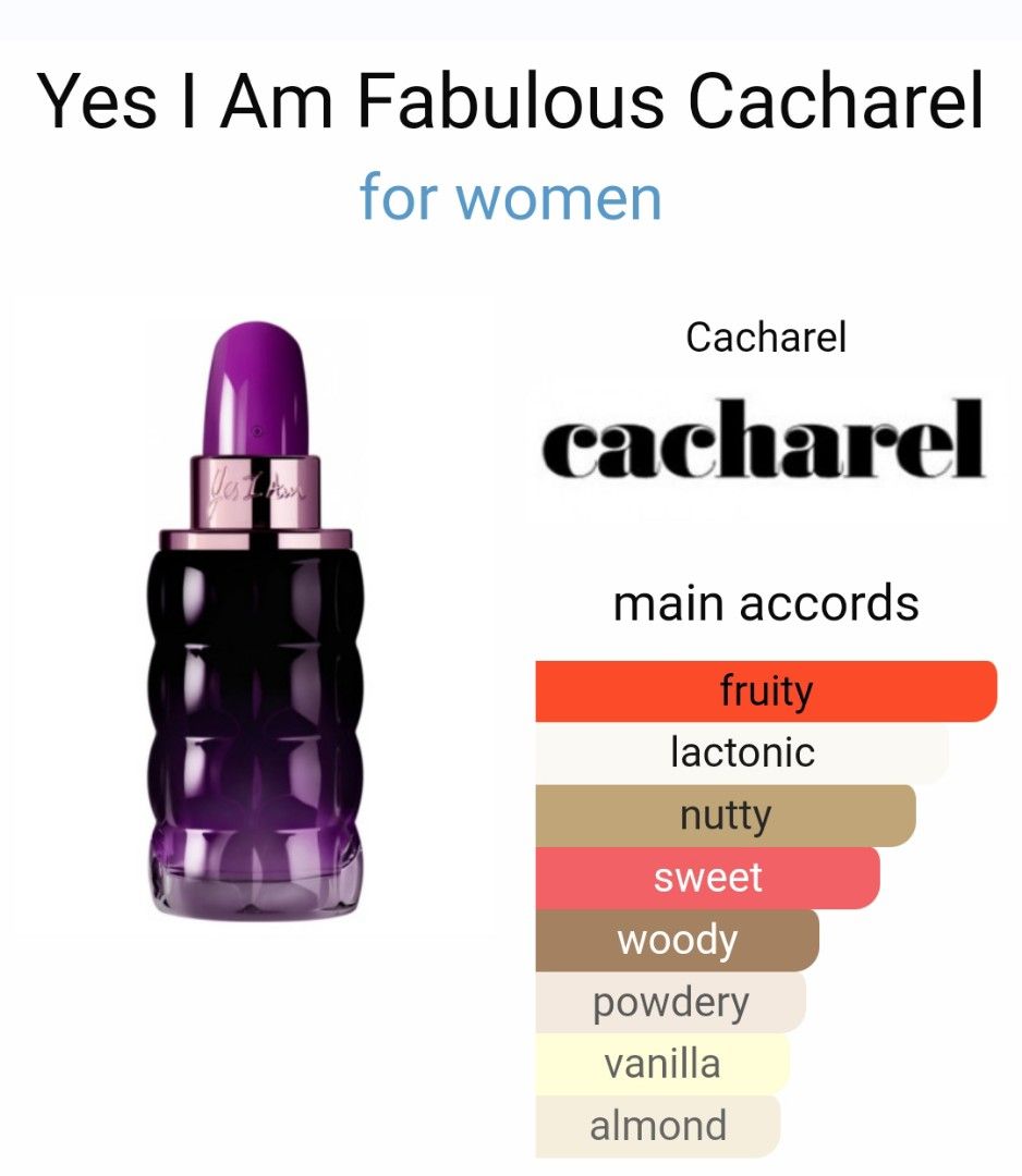 Cacharel Yes I Am Fabulous Perfume Decant Sample, Beauty