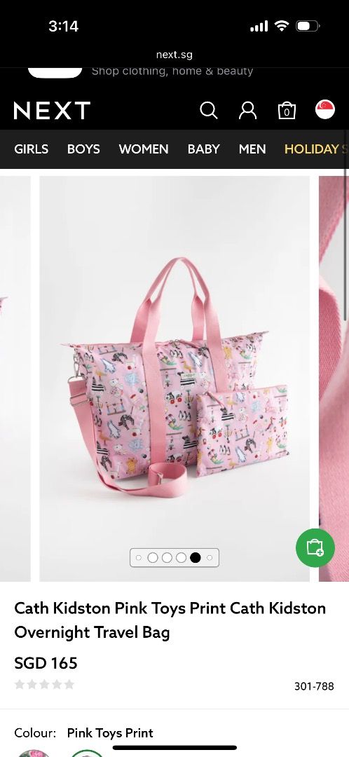 Cath Kidston X Disney Winnie the Pooh Overnight Travel Bag