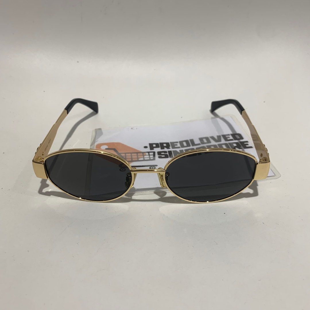 Celine sunglasses Black Gold Triomphe