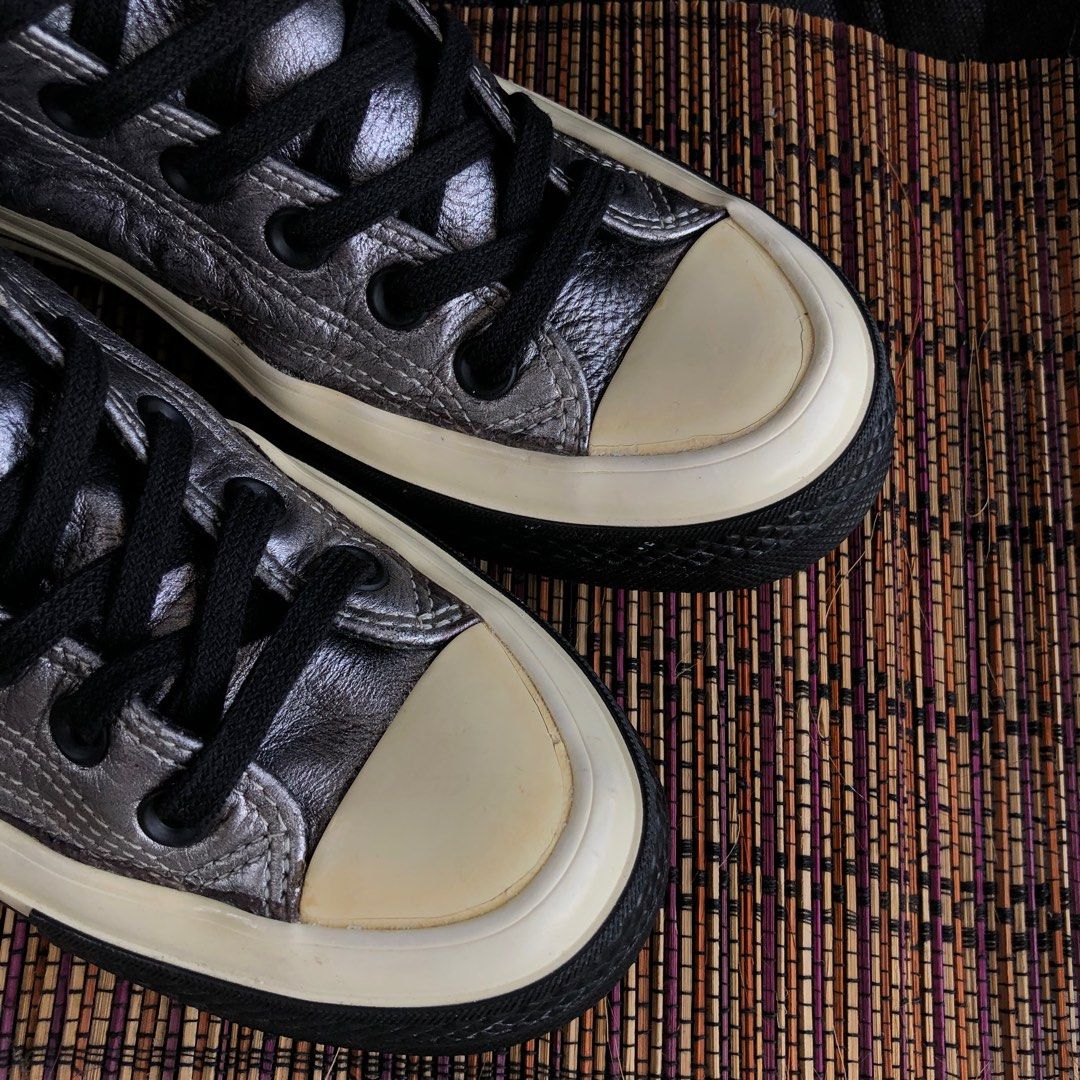 CONVERSE CT 70s hI Flight School Silver Fesyen Pria Sepatu Sneakers di Carousell