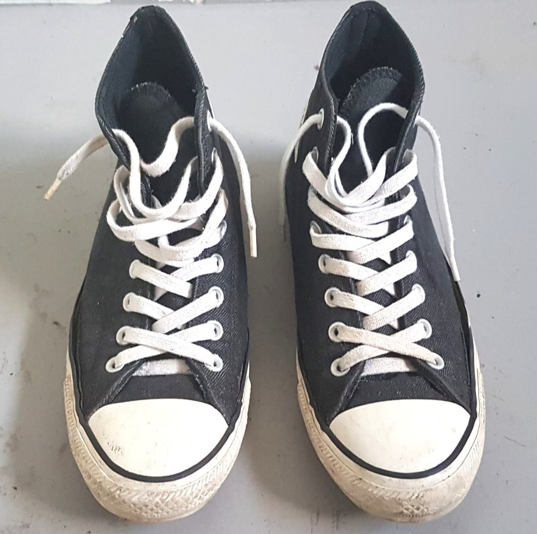 Converse Designer Sneakers All American Converse One Star Black Sneakers Thinsulate Model US 8 EUR 41.5