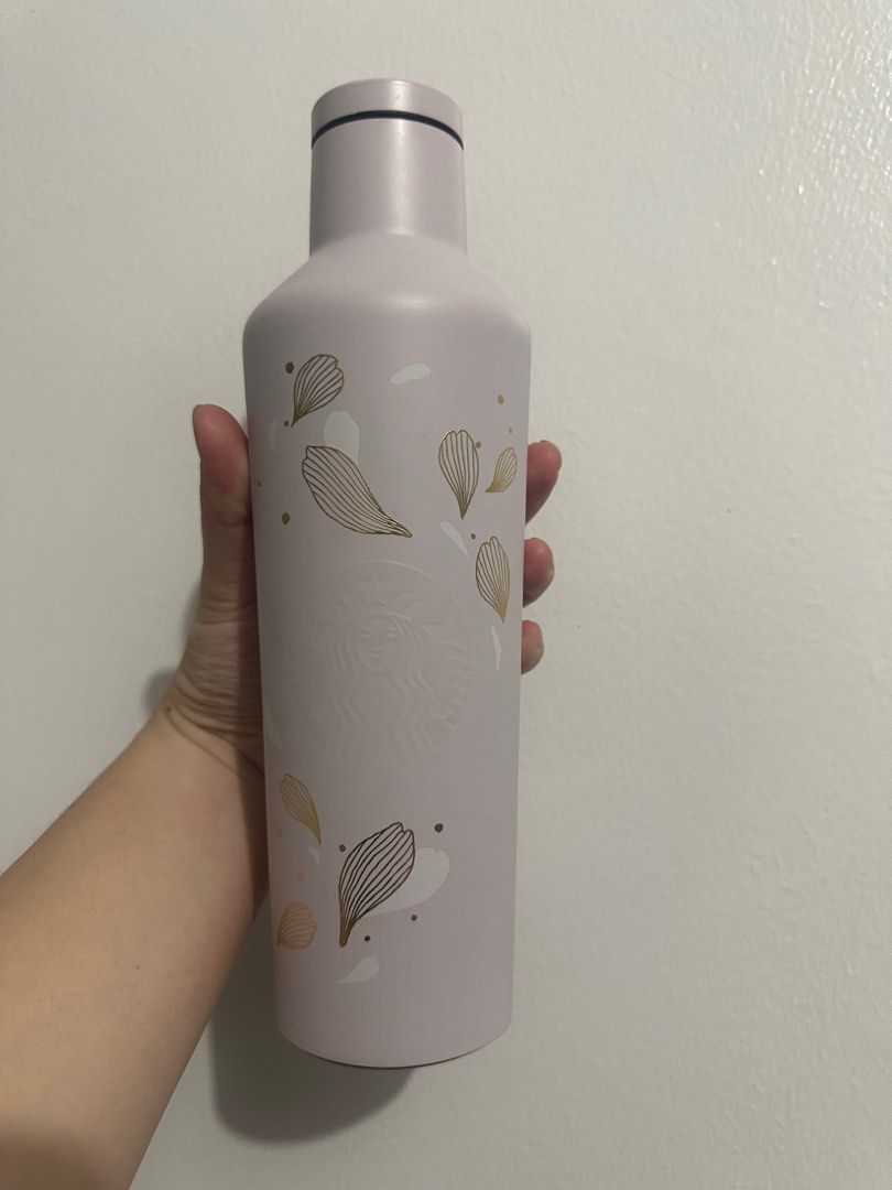 Corckcicle x Starbucks Cherry Blossom Collection (Category: Water Bottles & Tumblers) located in Manila. Submitted by claudinearquiza (Listing ID 1322291909, Image 2). Description: BUY 1 TAKE 1 ✨ Free: Lock n lock Double Wall Cup in Pink (Brand new) Starbucks x Corkcicle: Double wall vacuum insolated stainless steel great for hot and cold drinks can last up to 9-12hrs of cold drinks 7-8hrs for hot drinks Flaw: minor scratch on the bottle - see pi