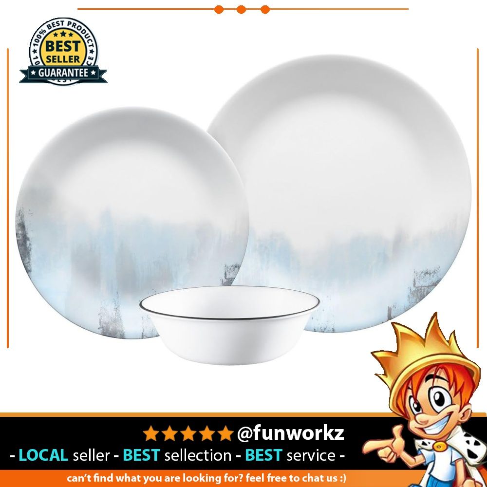 Corelle® Tranquil Reflection 12-piece Dinnerware Set, Service for