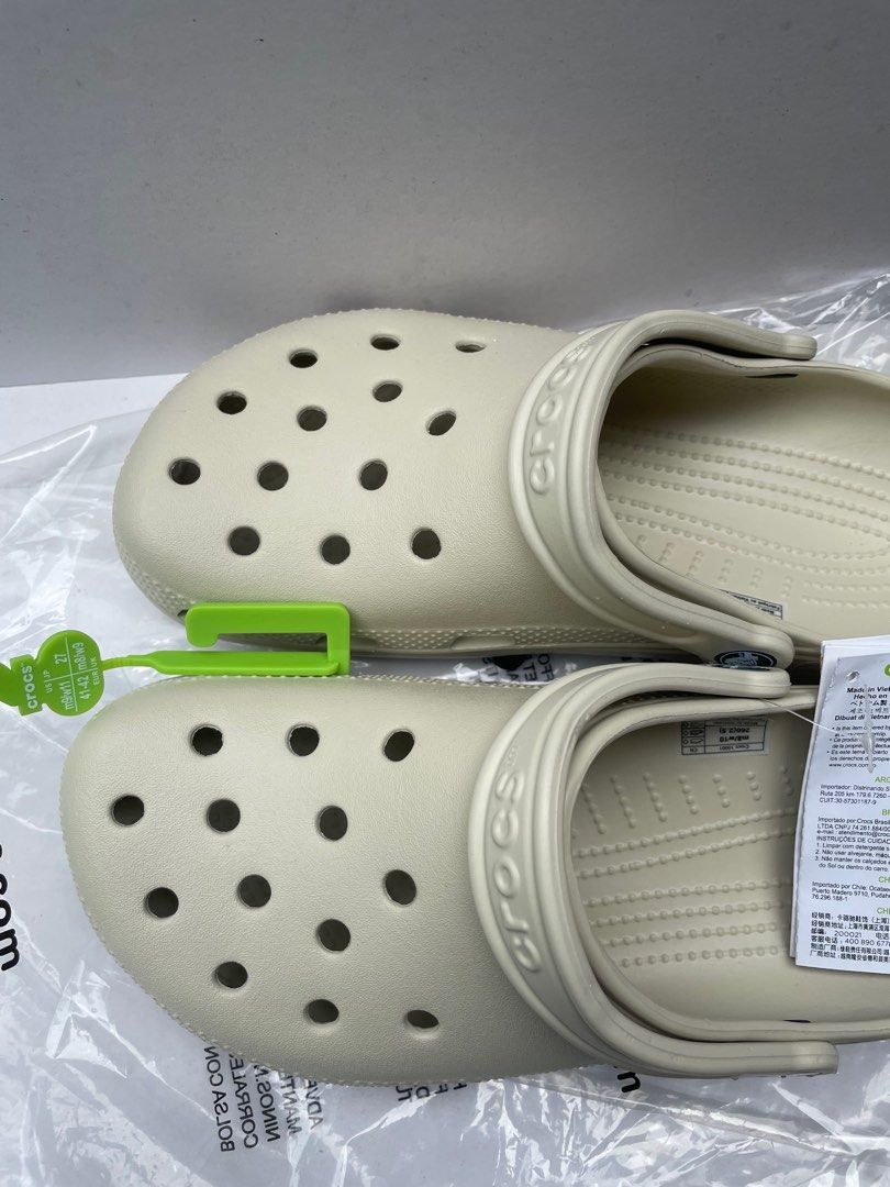 Crocs Bone (Category: Sandals) located in Gumaca. Submitted by manraya (Listing ID 1322216651, Image 2). Description: Size is too big for me. M8 W10 Pm for LP.