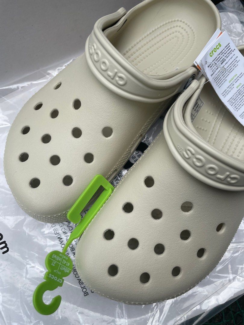 Crocs Bone (Category: Sandals) located in Gumaca. Submitted by manraya (Listing ID 1322216651, Image 3). Description: Size is too big for me. M8 W10 Pm for LP.