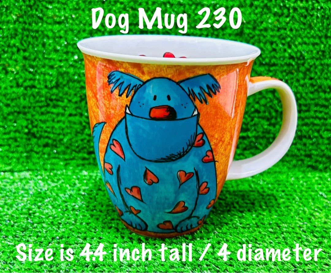 Dog Ceramic Mug (Category: Coffee & Tea Tableware) located in Binan City. Submitted by mayjhe (Listing ID 1322317400, Image 1). Description: ✨For Sale✨ 🌸 Dog 🌸 Ceramic Mug 🌸 Price & details posted 🔖 Price is ₱ 230.00 🛵 Courier J&T and Lalamove 🇵🇭 Location Biñan Laguna 📌 Shipping Wednesday.